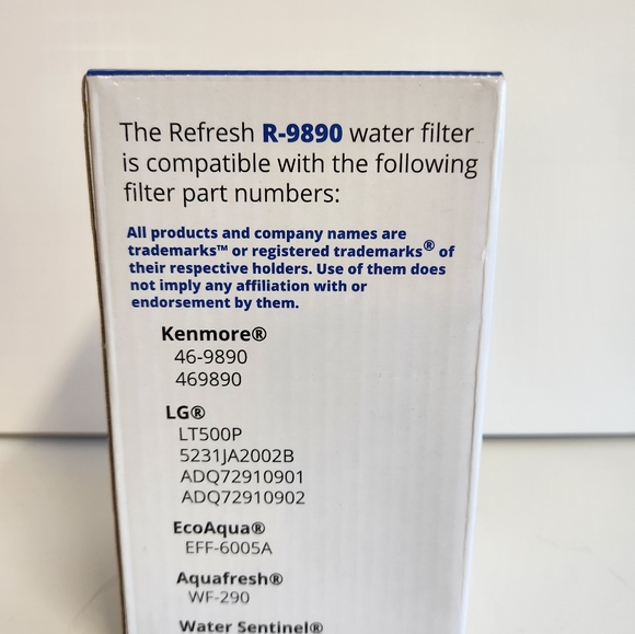 Refresh LG LT500P Replacement Water Filter for R-9890 Water Filter - Picture 3 of 7